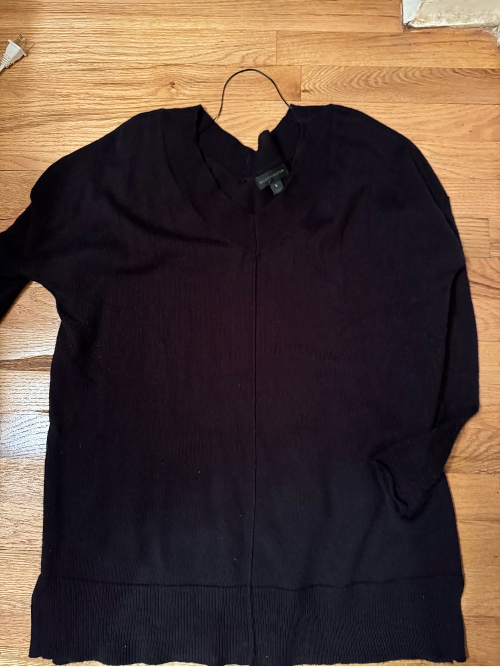 Worthington Black V-Neck Sweater